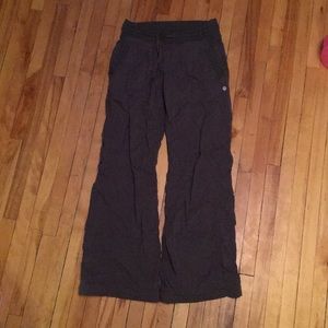 Lined studio pants